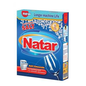 نمک ماشین ظرفشویی ناتار اکتیو شده بسته 2 کیلوگرمی Natar Activator Dishwasher Salt Pack of 2kg