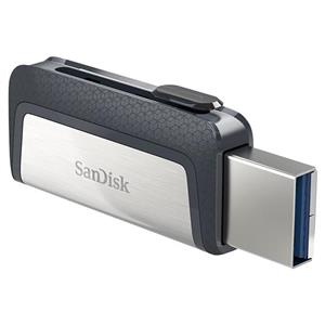 فلش مموری سن دیسک مدل Ultra Dual Drive USB Type C ظرفیت 64 گیگابایت Sandisk Flash Memory 64GB 