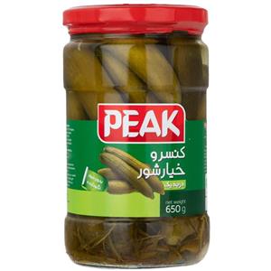کنسرو خیارشور سوپر ویژه پیک - 650 گرم