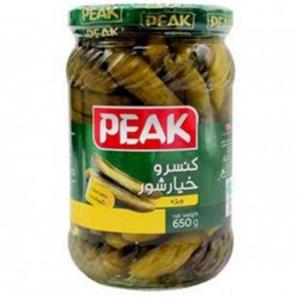 کنسرو خیارشور سوپر ویژه پیک - 650 گرم