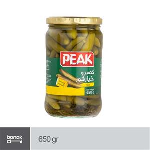 کنسرو خیارشور سوپر ویژه پیک - 650 گرم