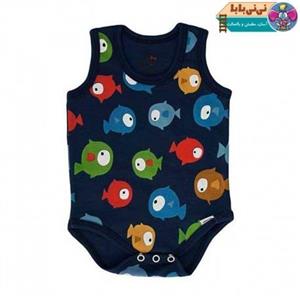 زیر دکمه دار رکابی آدمک مدل Fish Adamak Fish Under Button Singlet