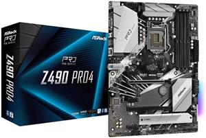 مادربرد ازراک مدل Z۴۹۰ Pro۴ سوکت پردازنده ۱۲۰۰ ASRock Z490 Pro4 LGA 1200 Motherboard 