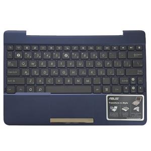 کیبورد لپ تاپ ایسوس مدل Transformer Pad TF300 مشکی باقاب C سرمه ای Keyboard Laptop Asus Black Whit Case 