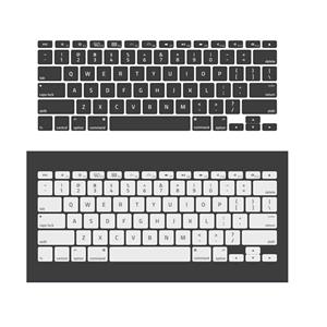 کیبورد لپ تاپ ایسوس مدل Transformer Pad TF300 مشکی-باقاب C سرمه ای Keyboard Laptop Asus Transformer Pad TF300 Black_Whit Case C