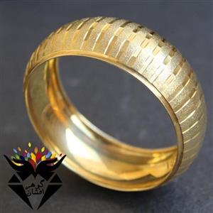 النگو و تک پوش نقره زنانه طرح طلا کدL1001