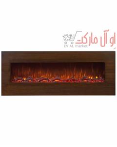 شومینه برقی اچ بی مدل قاب دار چوبی54*140