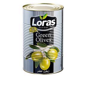 زیتون سیاه فلزی هسته دار لوراس  LORAS 2500 گرمی