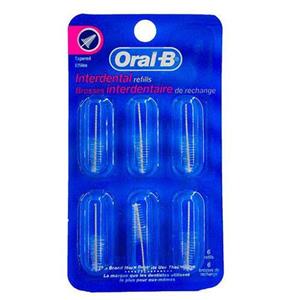 سری یدک مسواک بین دندانی اورال-بی مدل refills بسته 6 عددی 