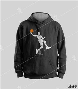 سویشرت مشکی بسکتبال