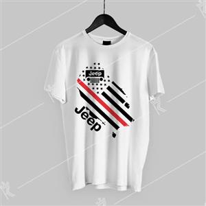 چاپ تیشرت جیپ آمریکایی
