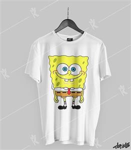 تیشرت طرح باب اسفنجی