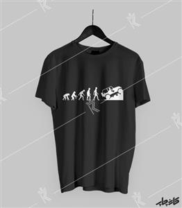 تیشرت مشکی سیر تکامل جیپ