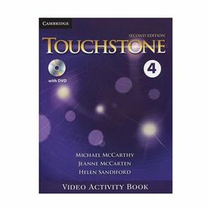 کتاب فیلم تاچ استون Touchstone 4 Video Activity Book 2nd Edition TOUCHSTONE 4 Video Activity Book