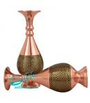 یک جفت گلدان خاتم کاری اصفهان سایز 20 اعلا طرح ستاره