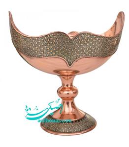 کشکول خاتم کاری مس و خاتم