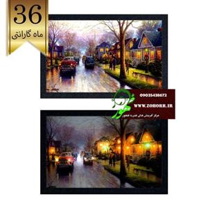 تابلو شب خواب بک لایت سه بعدی طبیعت جدید