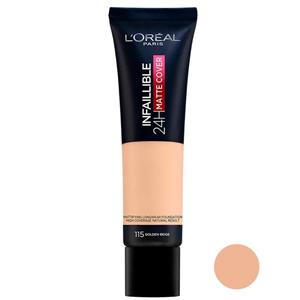 کرم پودر لورال Loreal Infaillible 24H Matte Cover 115
