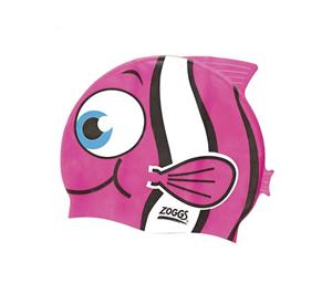 کلاه شنا زاگس مدل junior character cap طرح ماهی 