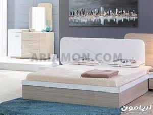 سرویس خواب مدرن سفید BS103