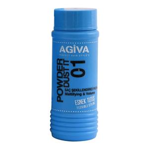 پودر حجم دهنده پرپشت کننده مو Agiva Powder Dust It شماره 01 