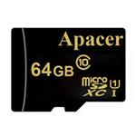 کارت حافظه microSDXC اپیسر مدل AP64GA کلاس 10 استاندارد UHS-I U1 سرعت 45MBps ظرفیت 64 گیگابایت