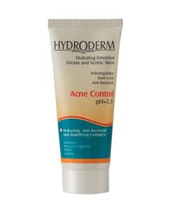 امولسیون مرطوب کننده هیدرودرم مناسب برای پوست چرب و جوشدار hydroderm hydrating emulsion