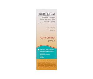 امولسیون مرطوب کننده هیدرودرم مناسب برای پوست چرب جوشدار hydroderm hydrating emulsion 