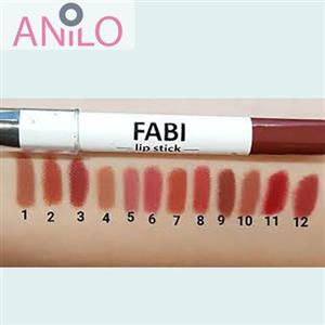 رژ لب مدادی فابی شماره 12