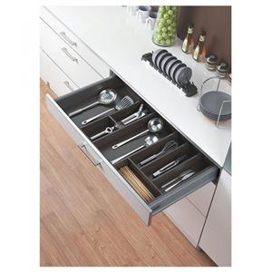 جای قاشق چنگال چوبی راش ملونی