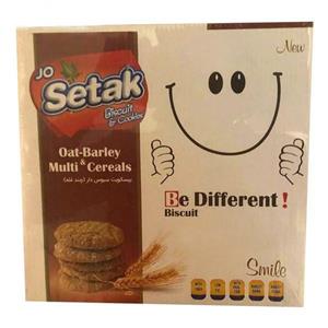 بیسکویت پذیرایی لبخند چند غله ستاک – 760 گرم
