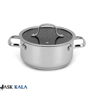 قابلمه تک استیل بیسمارک مدل 2403 Bismarck single steel pot model 