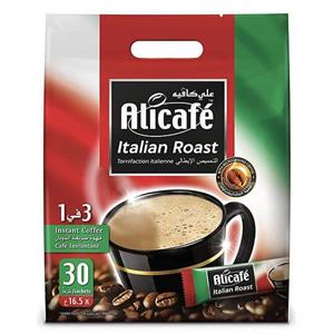 کافی میکس سه در یک 3۰ عددی ایتالیایی علی کافه Alicafe italian roast 