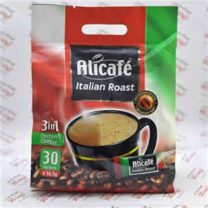 کافی میکس سه در یک 3۰ عددی ایتالیایی علی کافه Alicafe italian roast 