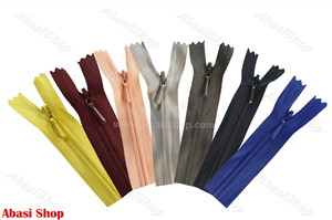 زیپ۵۰سانت مخفی (۱۰بسته ۱۰۰ عدد)