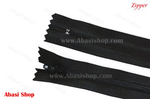 زیپ۲۰سانت مشکی اتومات نمره۳ (۱۰بسته ۱۰۰ عددی)