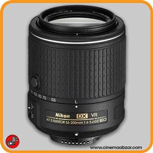لنز نیکون ۵۵-۲۰۰ میلیمتر AF-S DX NIKKOR 55-200mm f/4-5.6G ED VR II