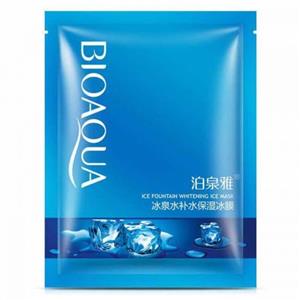 ماسک صورت یخ سفید کننده و روشن کننده پوست بیوآکوا BioAqua Ice Face Mask