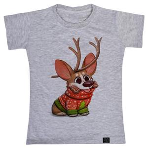 تی شرت پسرانه 27 طرح Cute Dog and Christmas  کد V31 