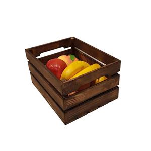 جعبه چوبی طرح ایکیا مدل h 15 رنگ قهوه ای