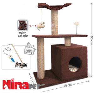 درخت گربه نیناپت مدل W Ninapet Cat Scratcher W