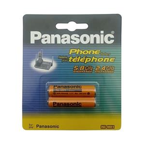 باتری شارژی نیم قلمی Panasonic 550mAh 