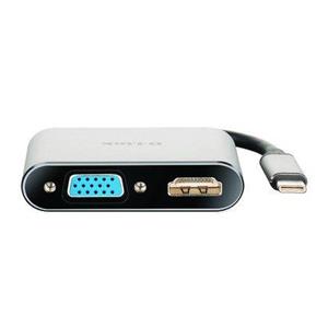 مبدل USB-C به VGA/HDMI مدل DUB-V210 برند D-Link