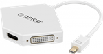 تبدیل Mini DisplayPort به ORICO HDMI+DVI+VGA 4K مدل DMP-HDV3S