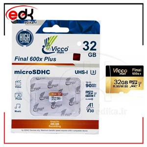 رم میکرو 32 گیگ ویکومن Vicco Final U3 A1 90MB/s
