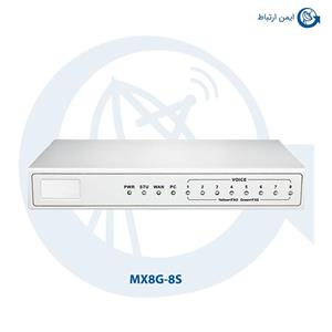 گیتوی ویپ نیوراک دارای 8 پورت FXS و 2 پورت اترنت MX8A-8S newrock