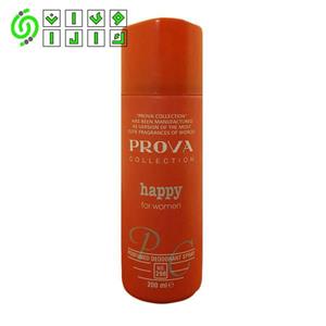 اسپری هپی پروا prova حجم ۲۰۰ میلی لیتر زنانه