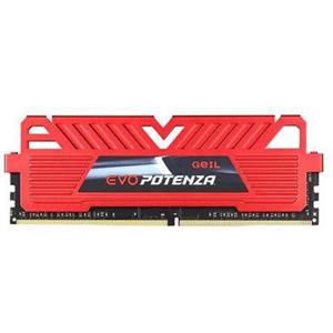 رم دسکتاپ DDR4 دو کاناله 3000 مگاهرتز CL15 گیل مدل Potenza ظرفیت 8 گیگابایت Geil Evo 3000MHz Dual Channel Desktop RAM 8GB 