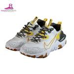 کفش اسپرت مردانه نایک ایرمکس کلمبیا nike airmax رنگ سفید-زرد 1177