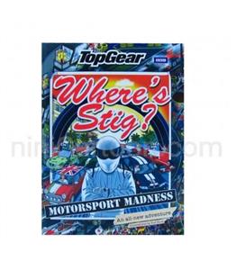 کتاب داستان انگلیسی موتور اسپورت مدنس - Top Gear: Where's Stig: Motorsport Madness